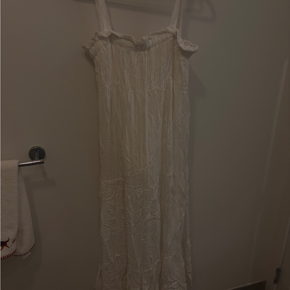 Sabo Skirt Cream Maxi Dress